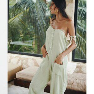 GILLIA NALA DUSTY MINT GAUZE JUMPER NEW SIZE M